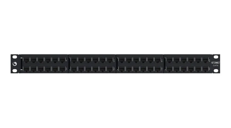 AMP CommScope NPP-UDDM-SL-1U-48 — Patch panel · CAT6 · 48 puertos · 1U