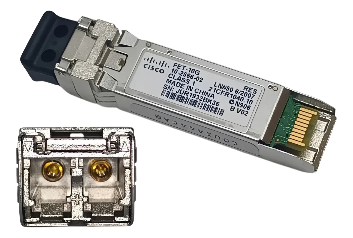 Cisco FET-10G 10-2566-02 — Transceiver SFP+ · 10GbE · SFP+ · MMF · FET