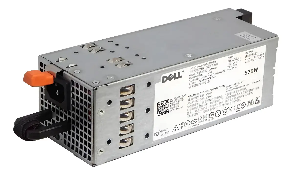 Dell PowerEdge 710 — Fuente de servidor · hot-plug · PowerEdge R610 / R710