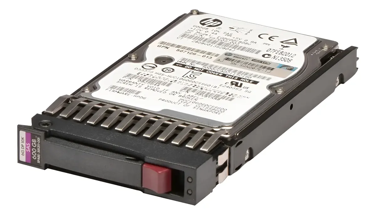 HP EG0600FBDBU — HDD Enterprise · 600 GB · SAS · 10K RPM