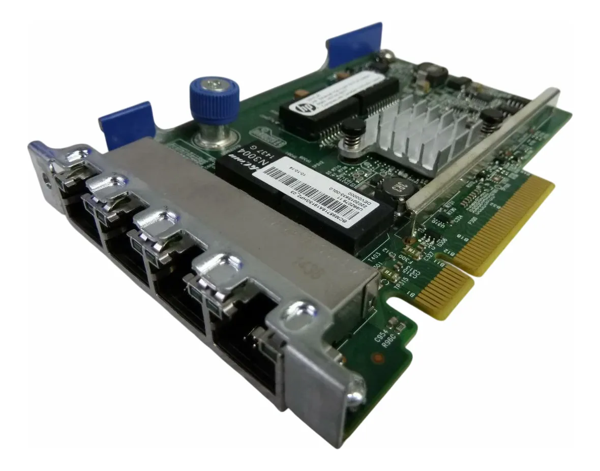 HPE 789897-001 — NIC Ethernet · 4 × 1GbE · RJ45 · FlexLOM