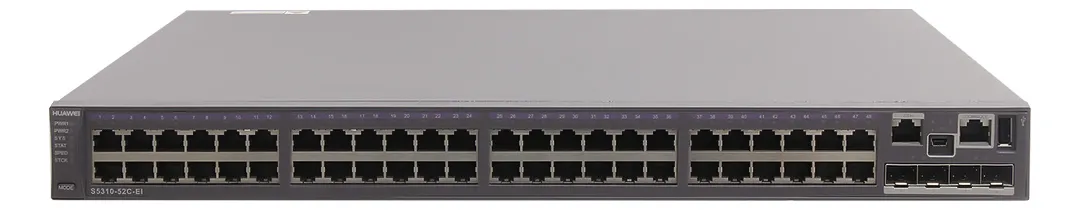 Huawei S5310-52C-EI — Switch Enterprise · 48 × 1GbE · uplinks 10GbE · L3