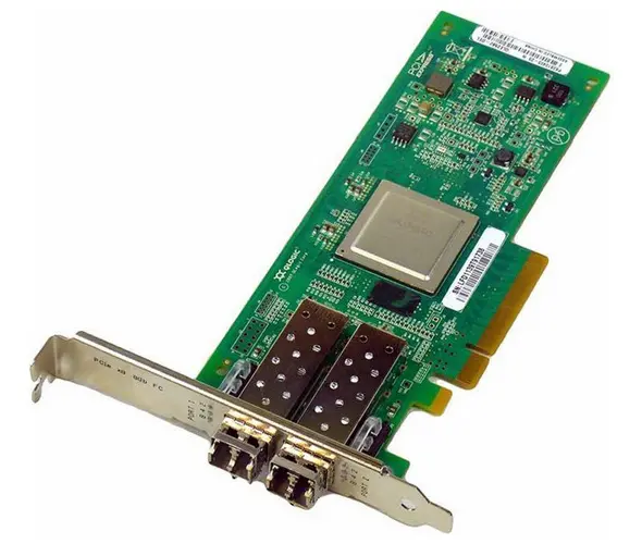 QLogic QLE2562 — HBA Fibre Channel · 2 × 8Gb FC · PCIe x8
